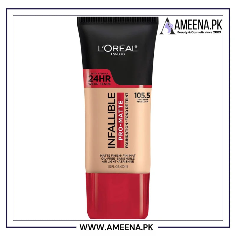 L'Oreal Paris Infallible Pro-Matte Liquid Longwear Foundation