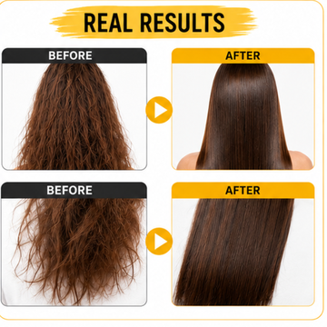 Tgideas Hair Straightening Spray – Anti-Frizz, Heat Protection, Repairs Split Ends – Smooths Dry & Knotted Hair – Lightweight, Non-Greasy