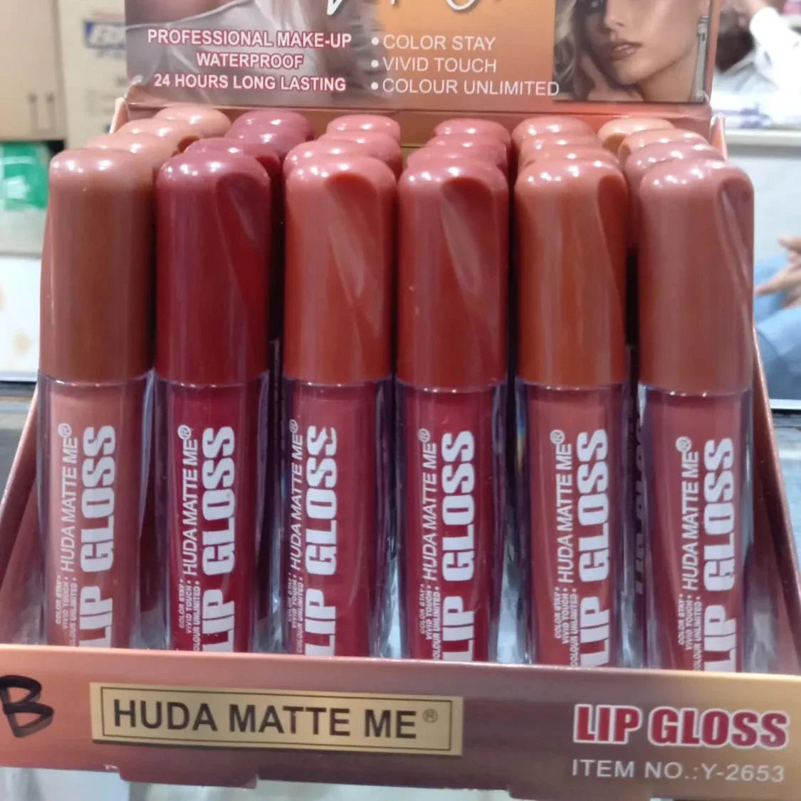 Huda Matte Me 6pc Matte Lip Gloss EACH Set