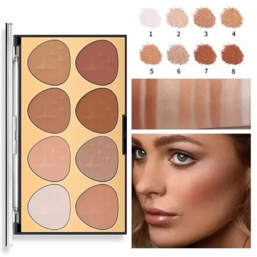 Miss Rose New 8 Colors Contour Palette