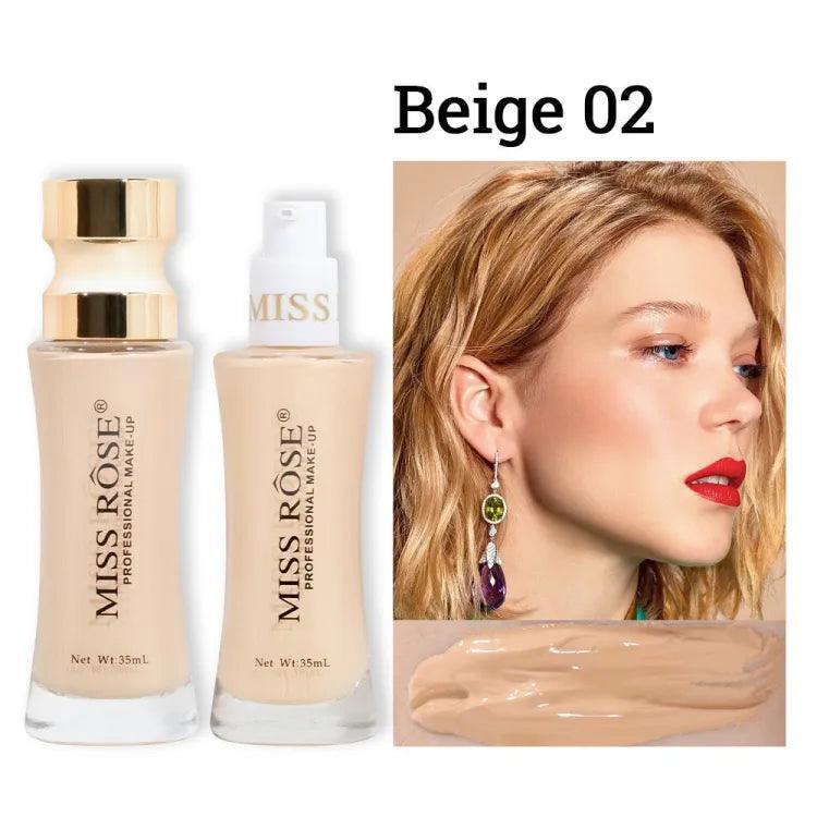 Miss Rose Unique Double Wear Makeup Liquid Foundation