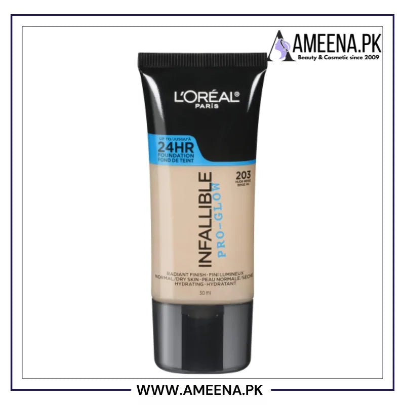 L'Oreal Paris Makeup Infallible Up to 24HR Pro-Glow Foundation