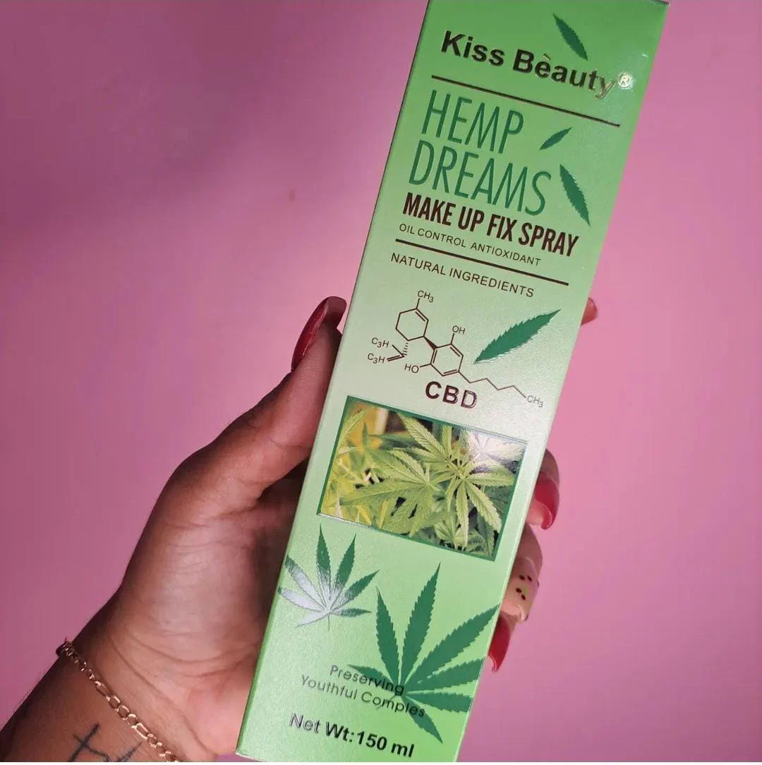 Original Kiss Beauty Hemp Dreams Makeup Fixer Spray 150ml