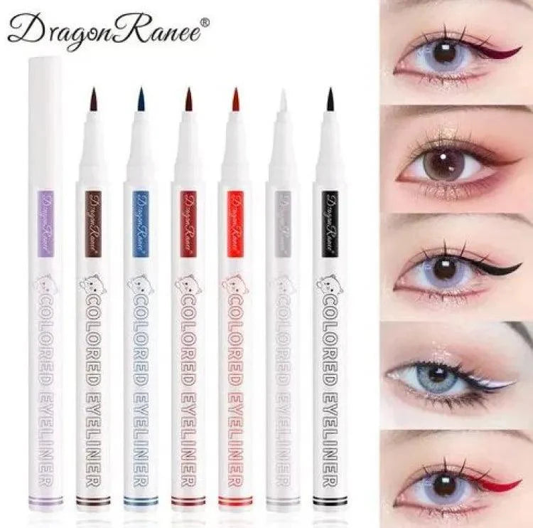 10 Pcs Dragon Ranee Colorful Eyeliner Pencil