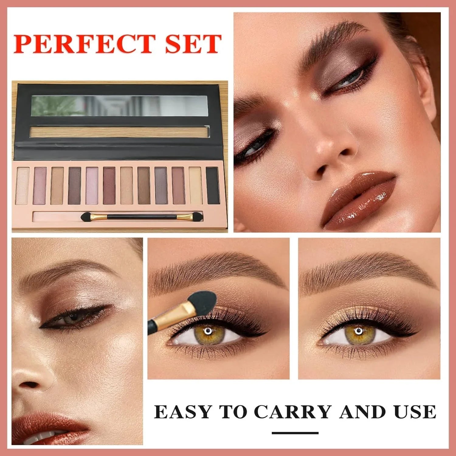 12 Colors Naked Nude Eyeshadow Palette