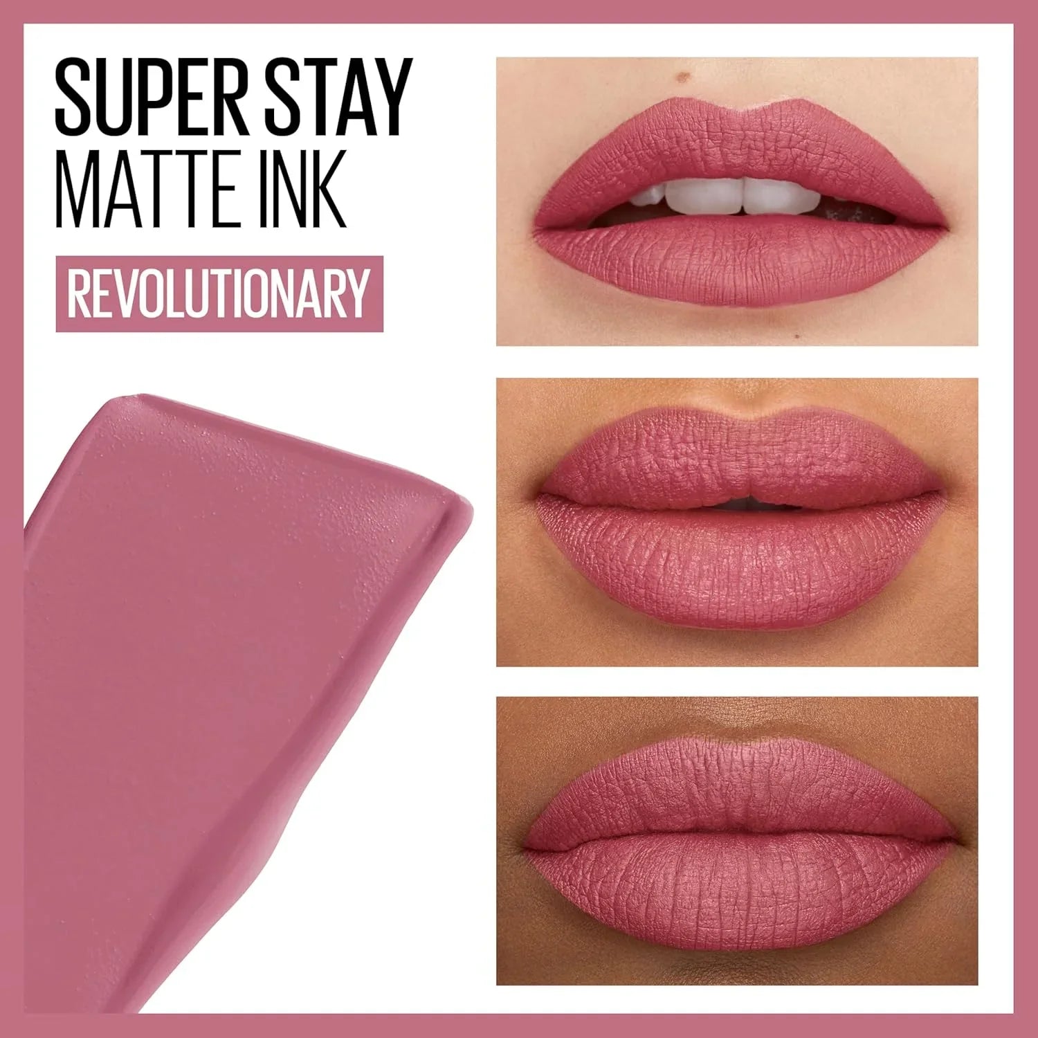 Maybelline - Superstay Matte Ink Lipstick - Pinks Edition - 180 Revolutionary