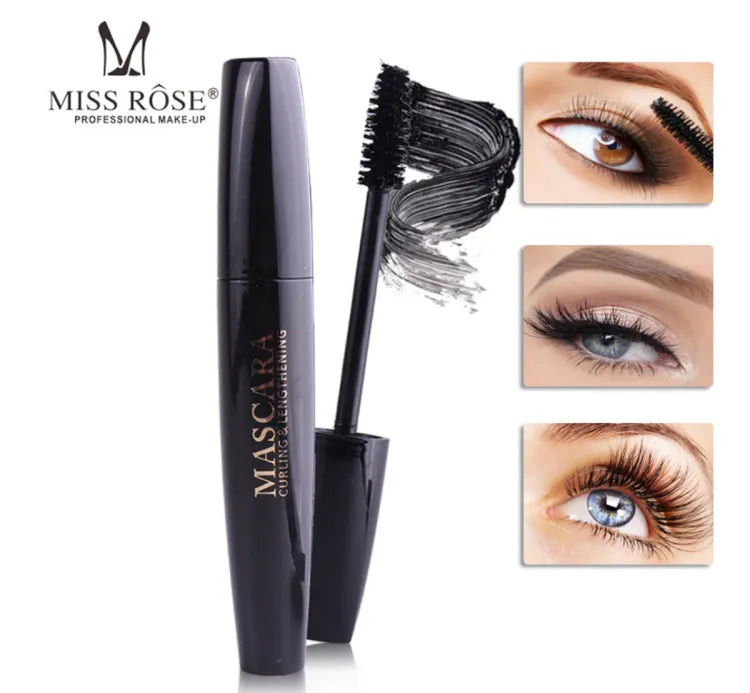 Miss Rose Thick Natural Curling Volumizing WaterproofMascara