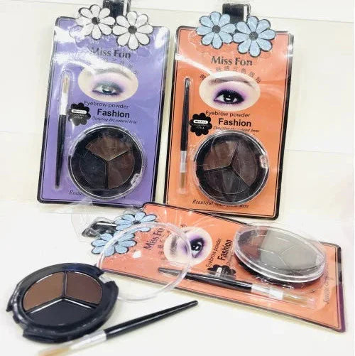 Miss Fon 3in1 Eyebrow Powder Kit