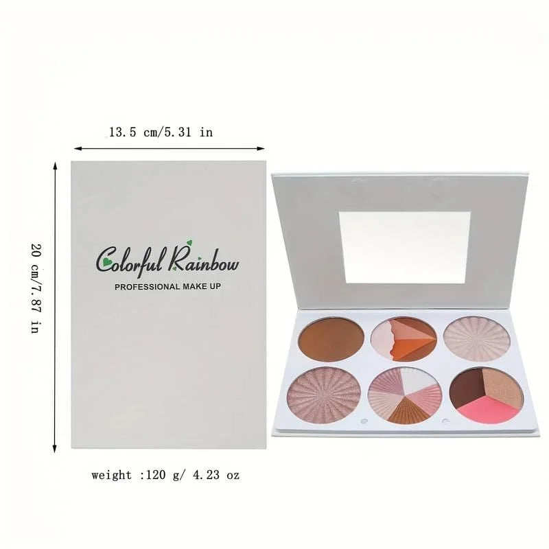 Colorfull Rainbow Professional Makeup Kit