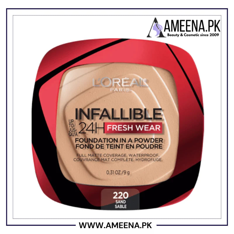 L'Oreal Paris Makeup Infallible Fresh Wear Foundation in a Powder