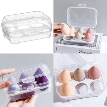 Beauty Blender 6 In 1 Makeup Foundation Sponges Cosmetic Puff-Soft Application