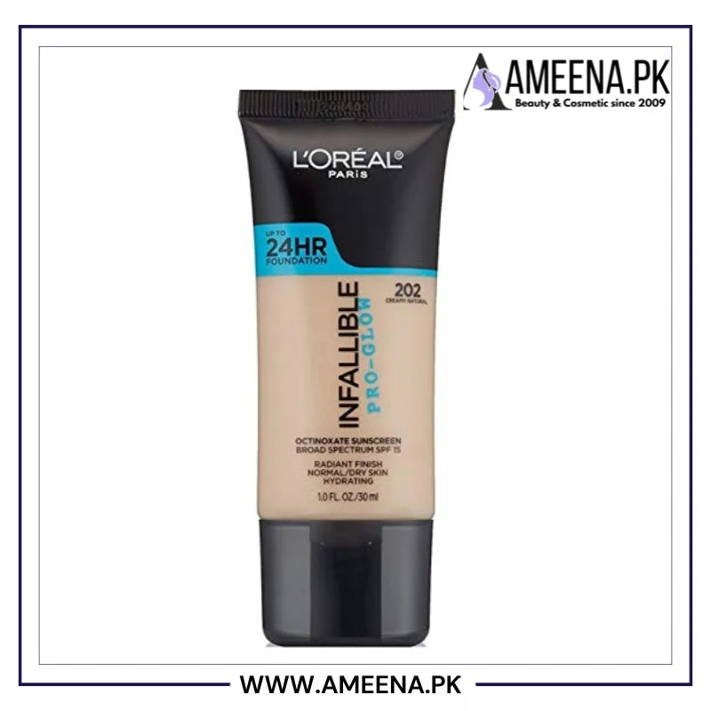 L'Oreal Paris Makeup Infallible Up to 24HR Pro-Glow Foundation