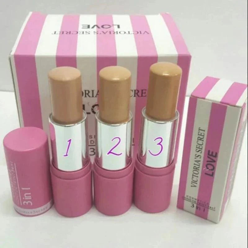 Victoria Secret 3in1 Base Stick Foundation, Concealer + Contour 😍