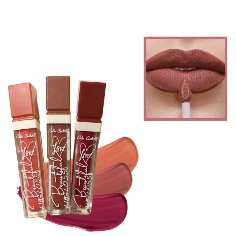 Huda Matte Me Lip Gloss Set (6 Pcs)