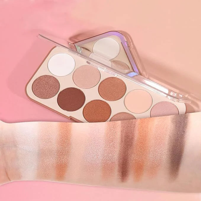 Miss Rose 10 Color Nude-Highlighter & Contour Kit