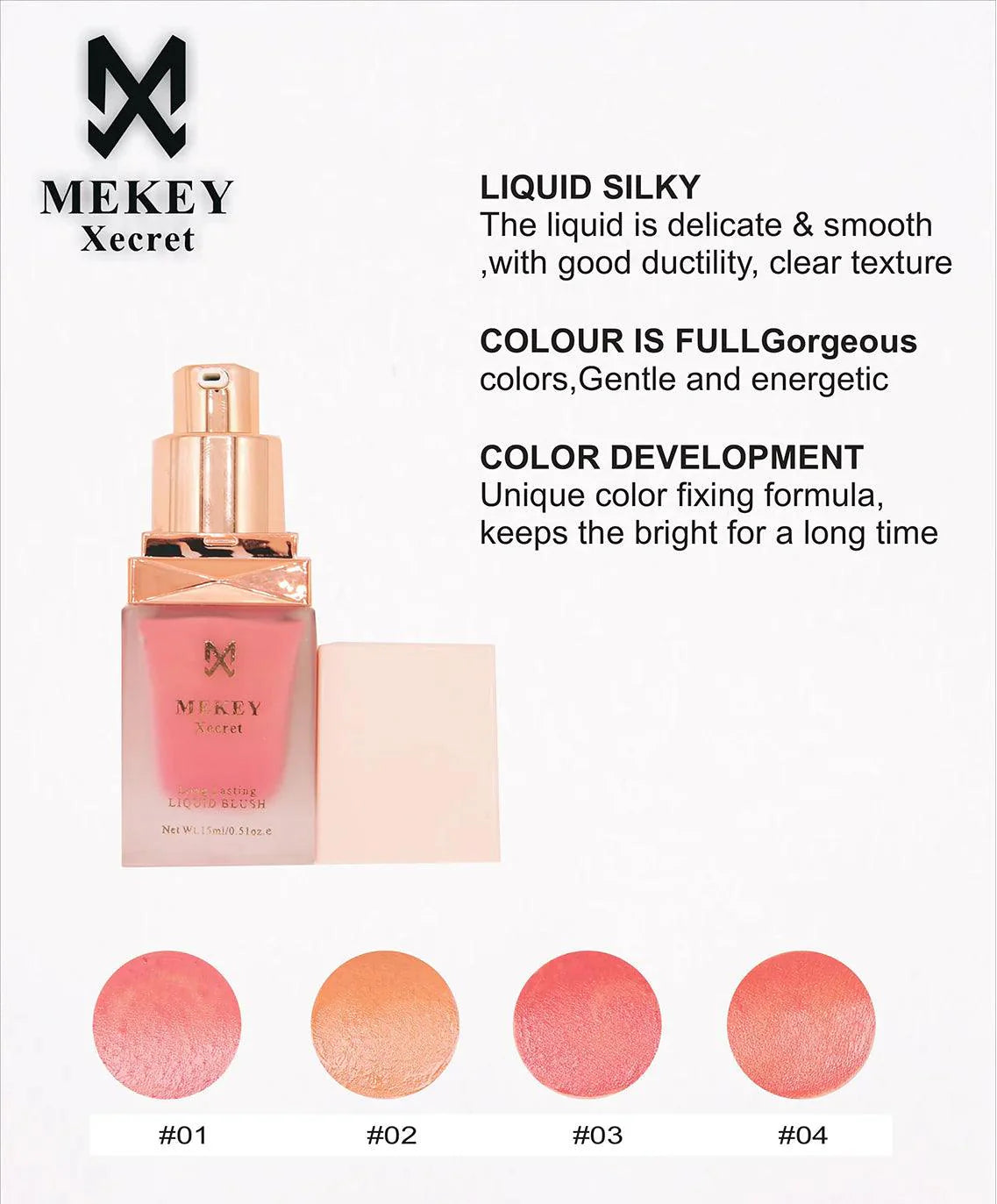 Mekeyxecret Liquid Blush