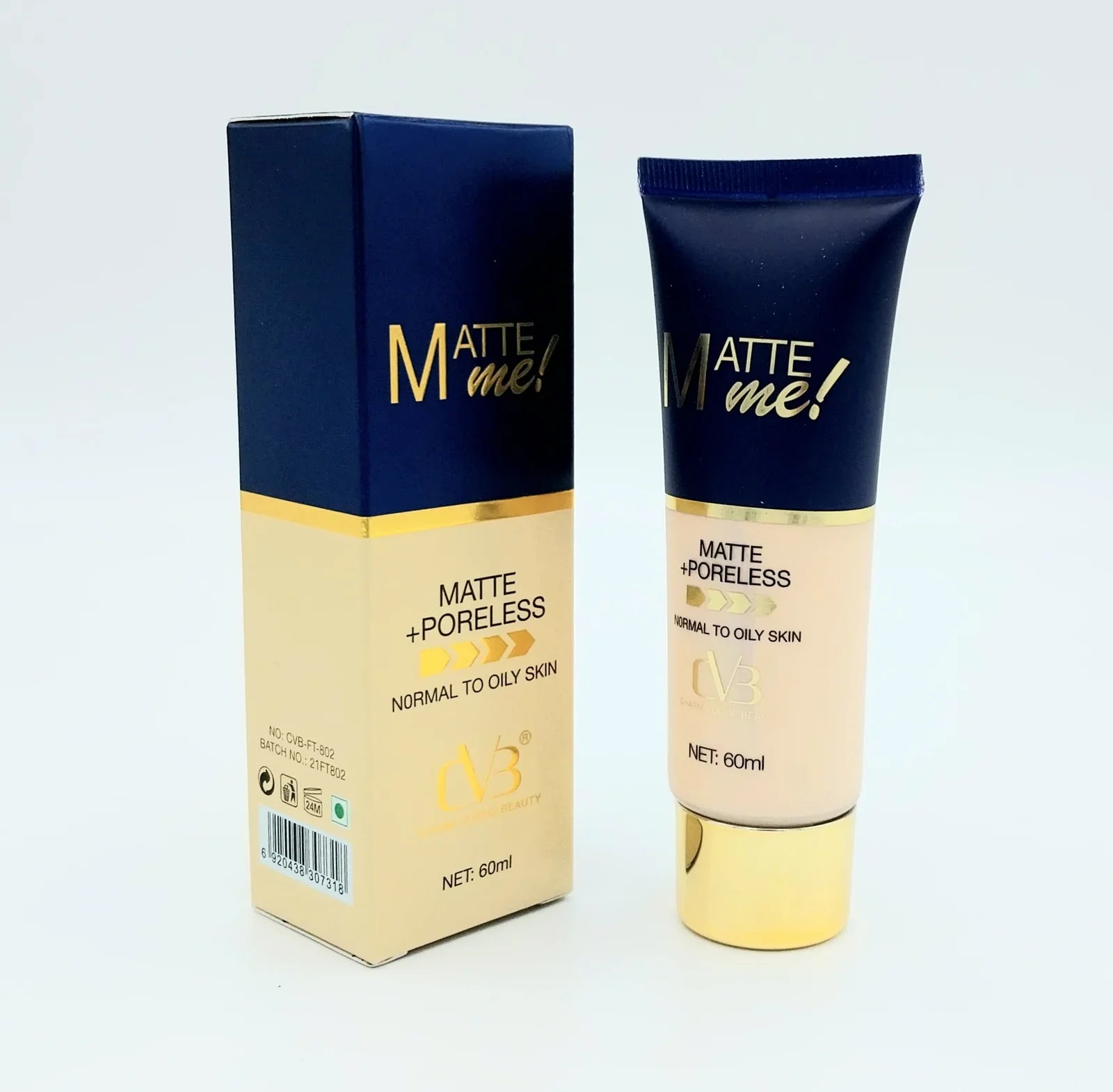 CVB Paris Matte Me +Poreless Foundation 60ml