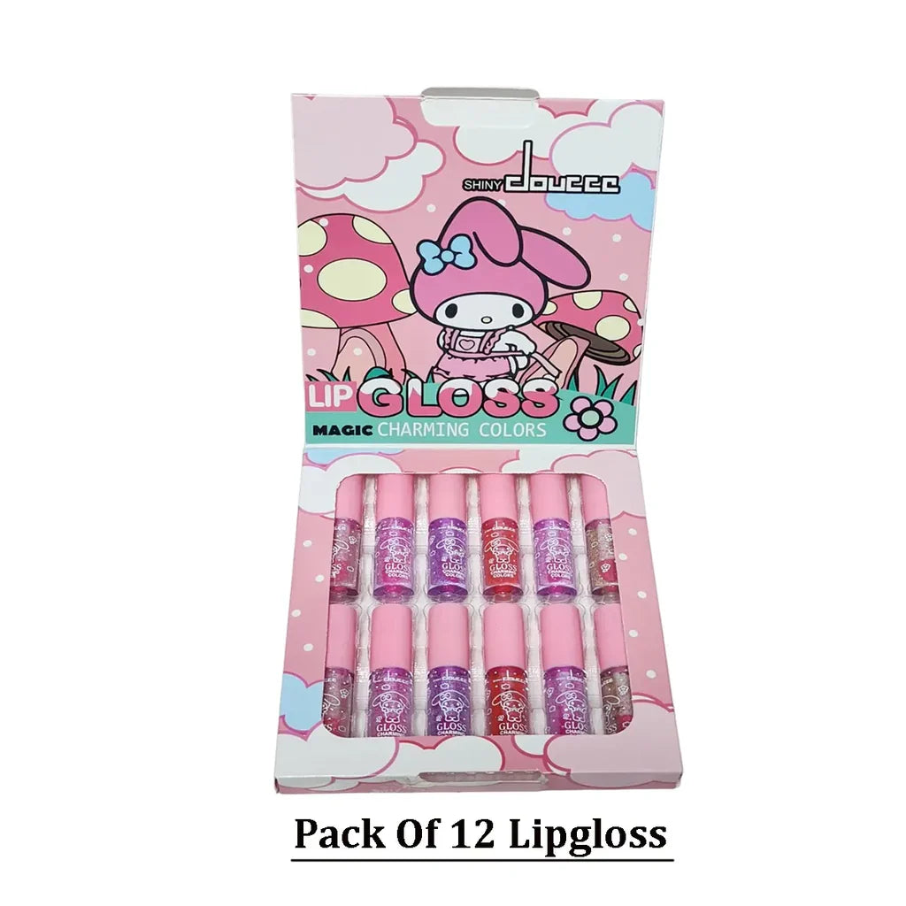 Shiny Douccc 12 Pcs Magic Lip Gloss