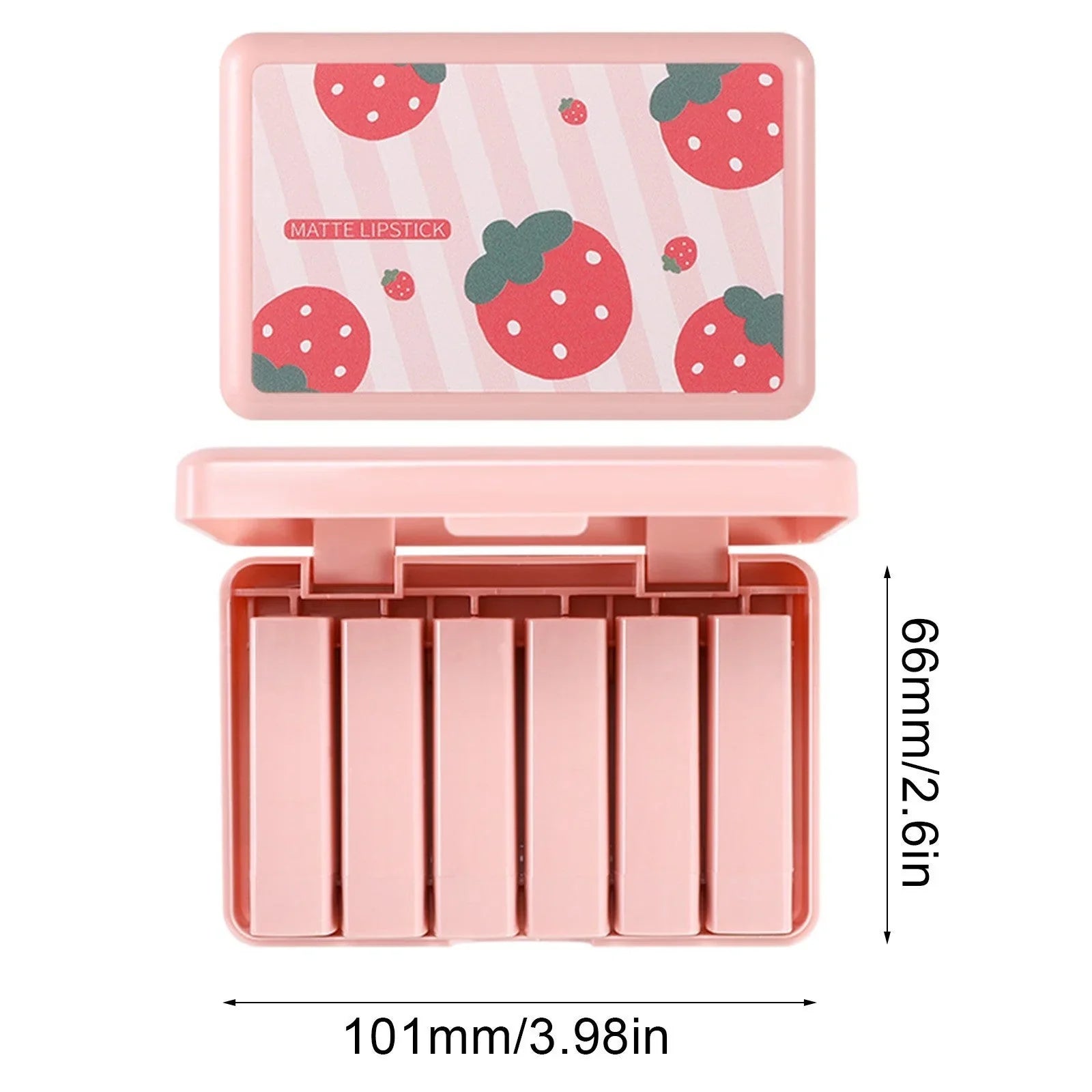 Dragon Ranee Colourme Mini Lipstick Set Strawberry