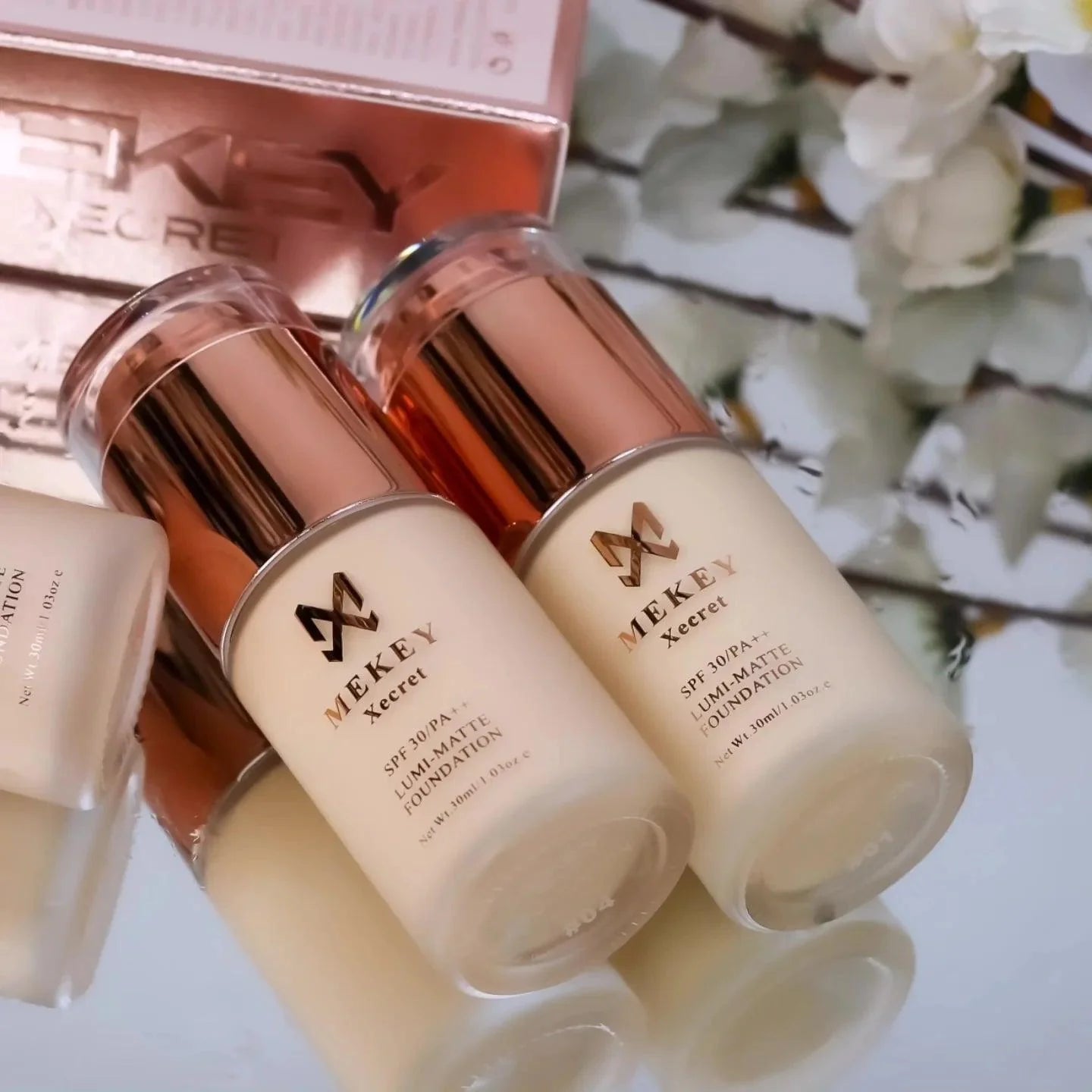 Mekeyxecret Lumi Matte Foundation