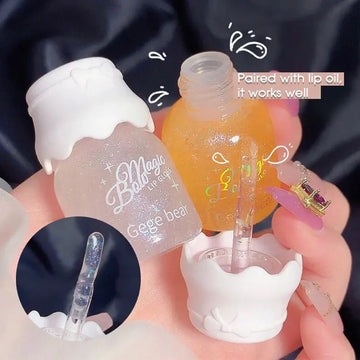 Gege Bear Lip Honey Moisturizing Mirror Face Water Gloss Shining Lip Gloss 5pcs