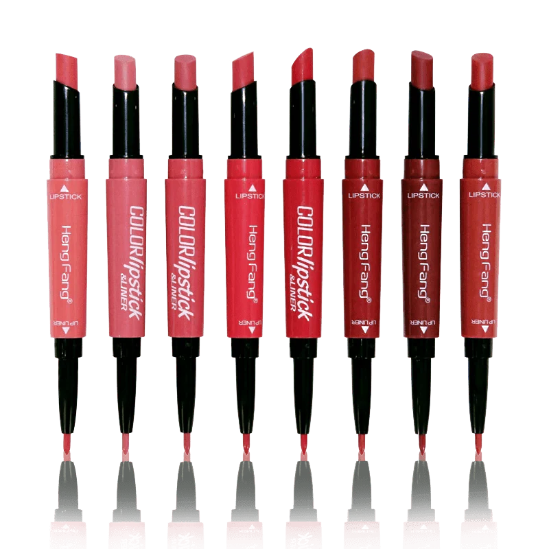 Heng Feng 2 In 1 Lipstick Set Of 8