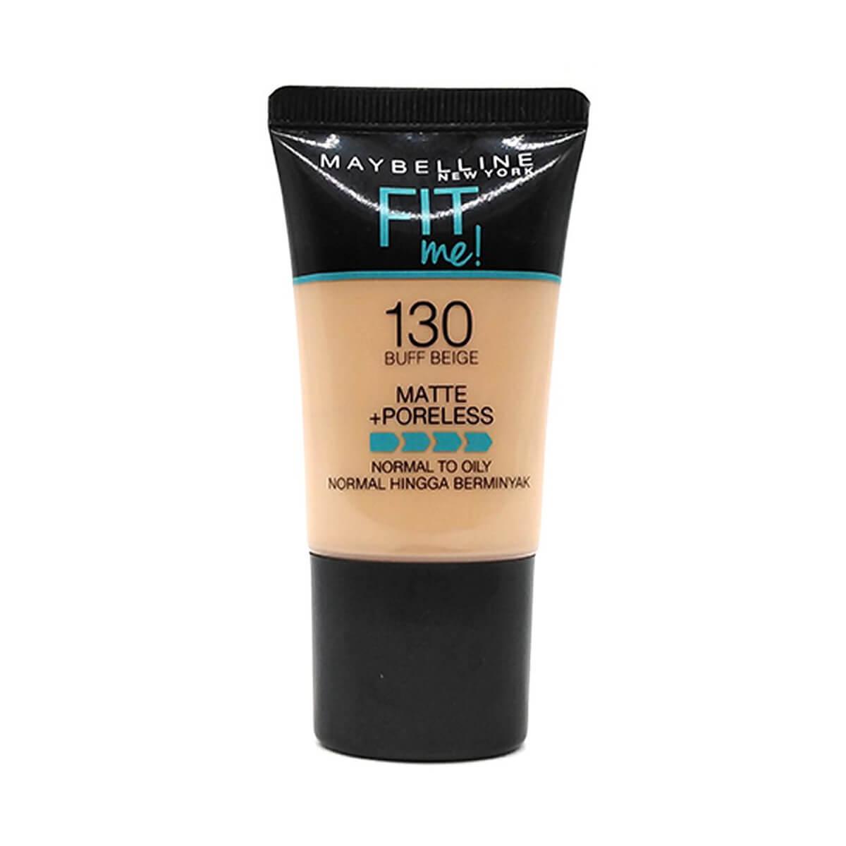 New York Fitme Maybelline Matte Poreless Foundation Tube