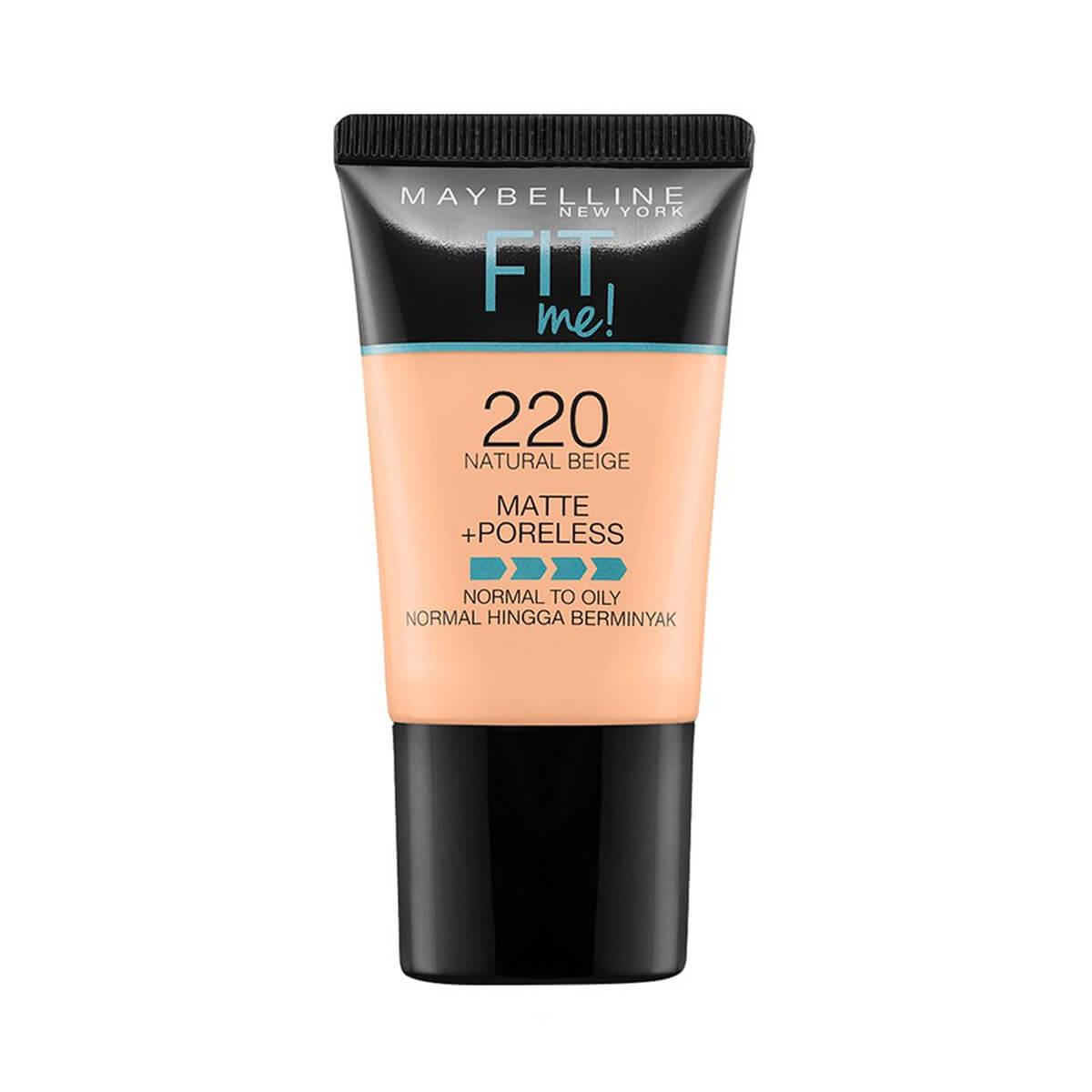 New York Fitme Maybelline Matte Poreless Foundation Tube