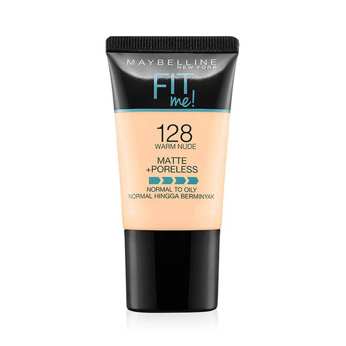 New York Fitme Maybelline Matte Poreless Foundation Tube