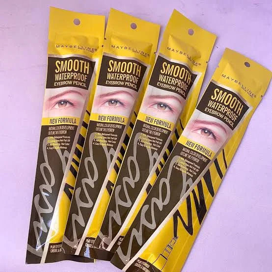 Maybelline Smooth Waterproof Eyebrows Pencil each (4 colours available)