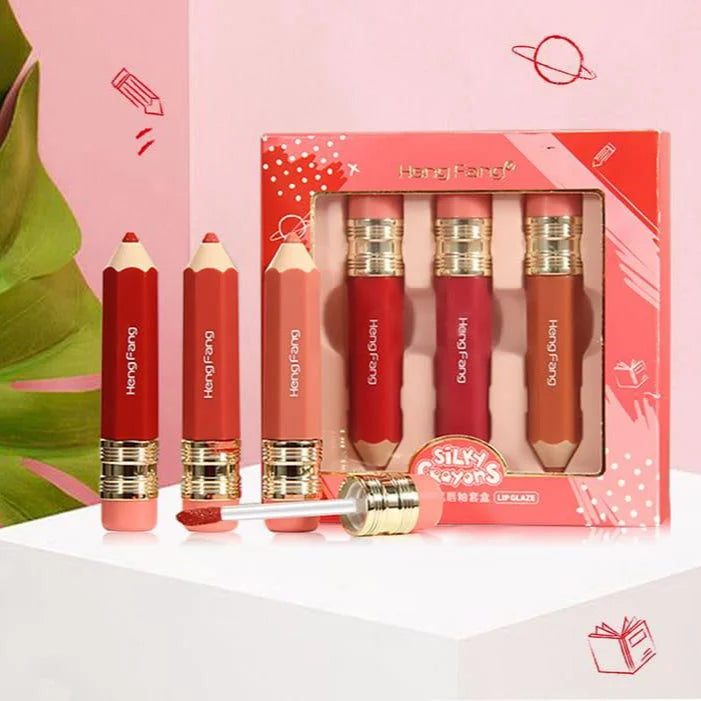 Heng Fang Matte Lipgloss (3Pcs Pack)