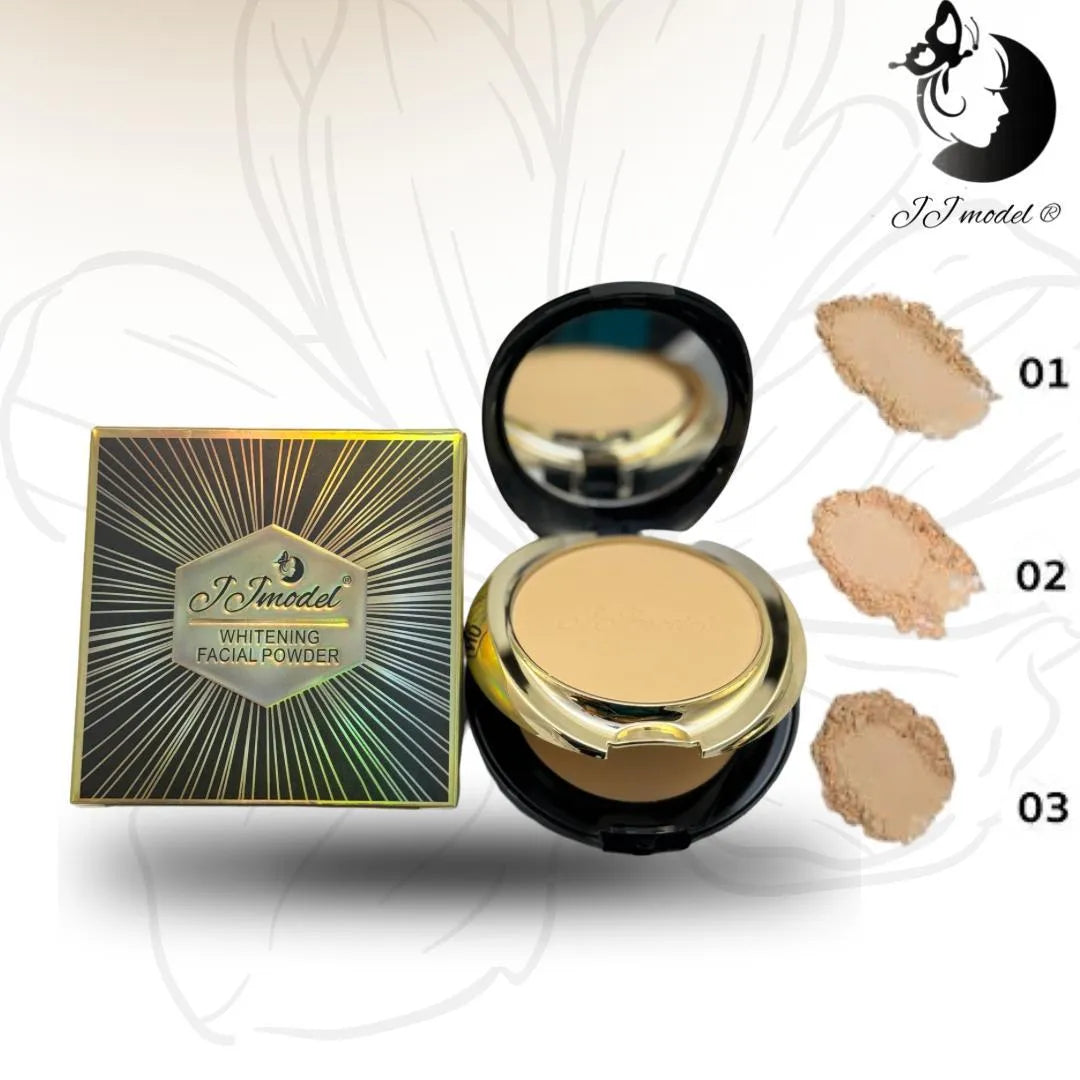 JJ model 2 in 1 Whitening Facial Powder