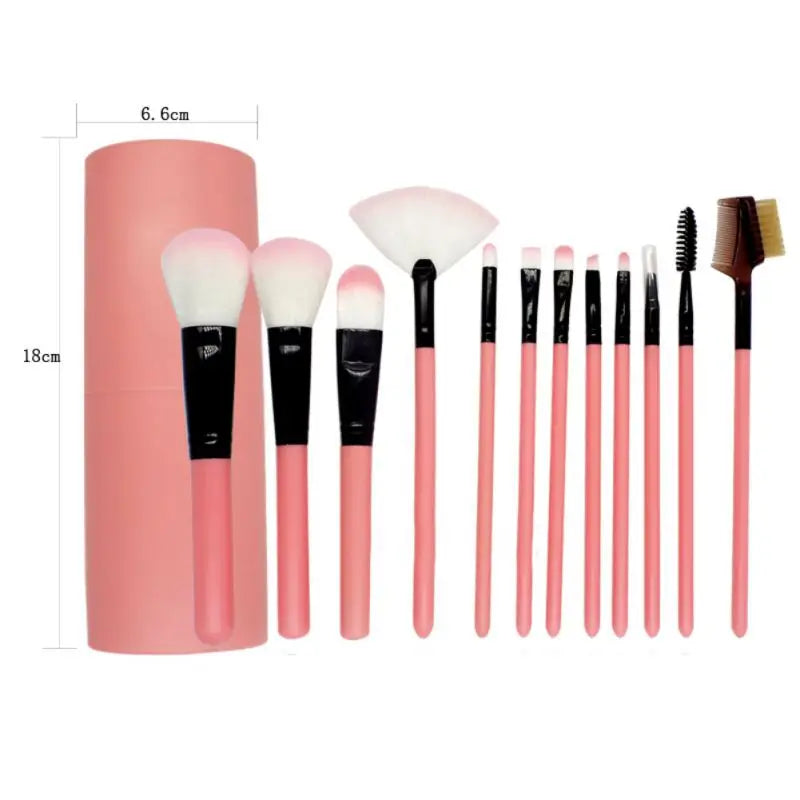 12 Pcs Brush Set with Box