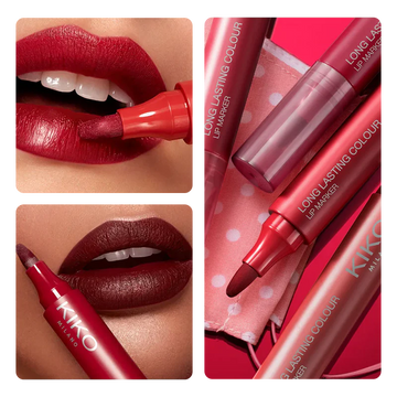 KIKO Lip Marker - 36H Long-lasting Stain & Waterproof
