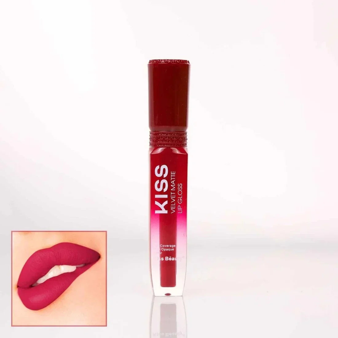 Kiss Beauty Velvet Matte Lip Gloss 6 Pcs Set