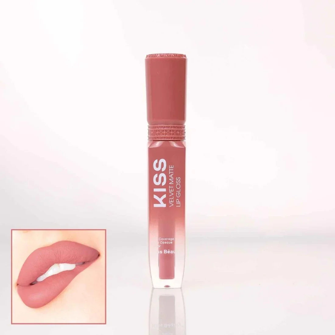 Kiss Beauty Velvet Matte Lip Gloss 6 Pcs Set