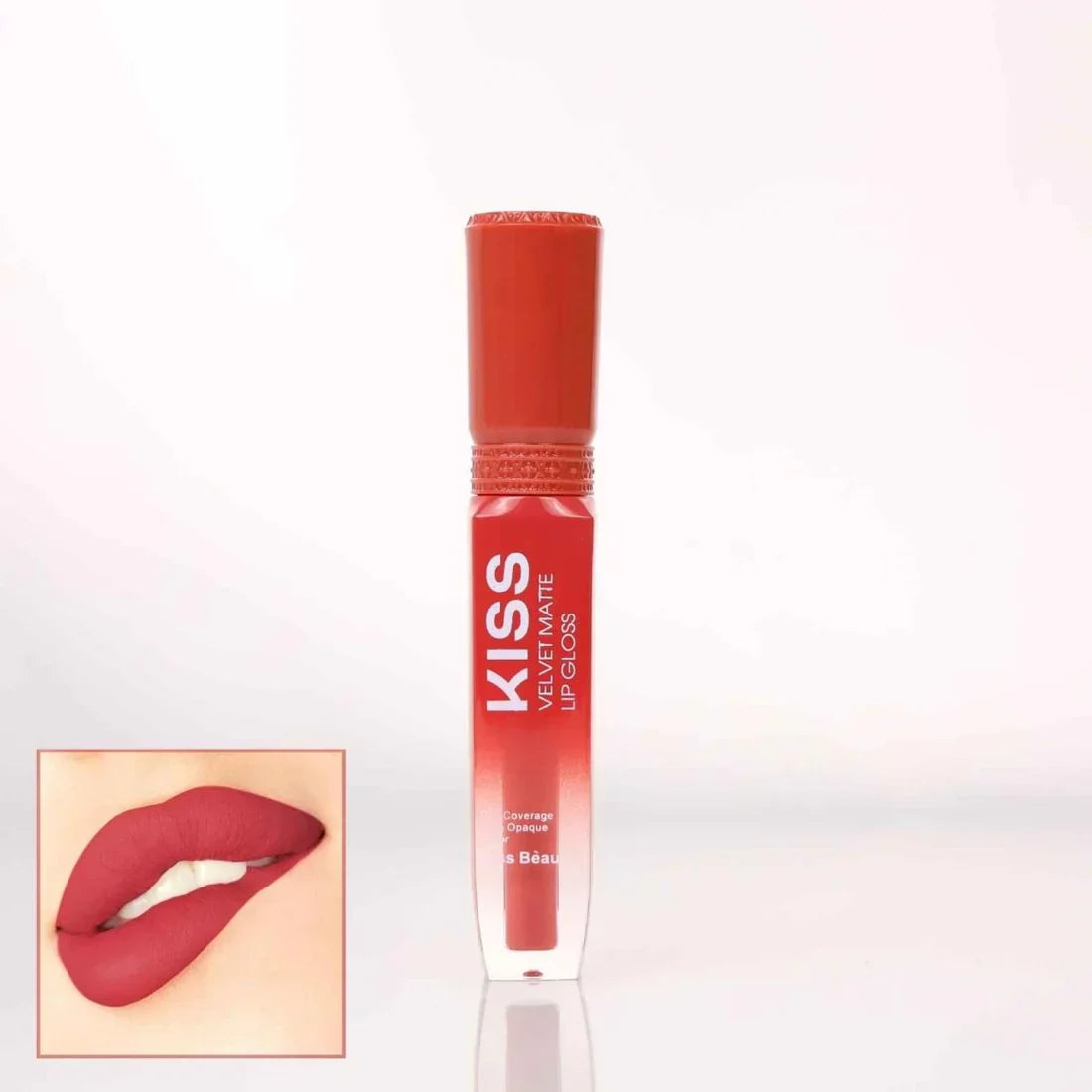 Kiss Beauty Velvet Matte Lip Gloss 6 Pcs Set