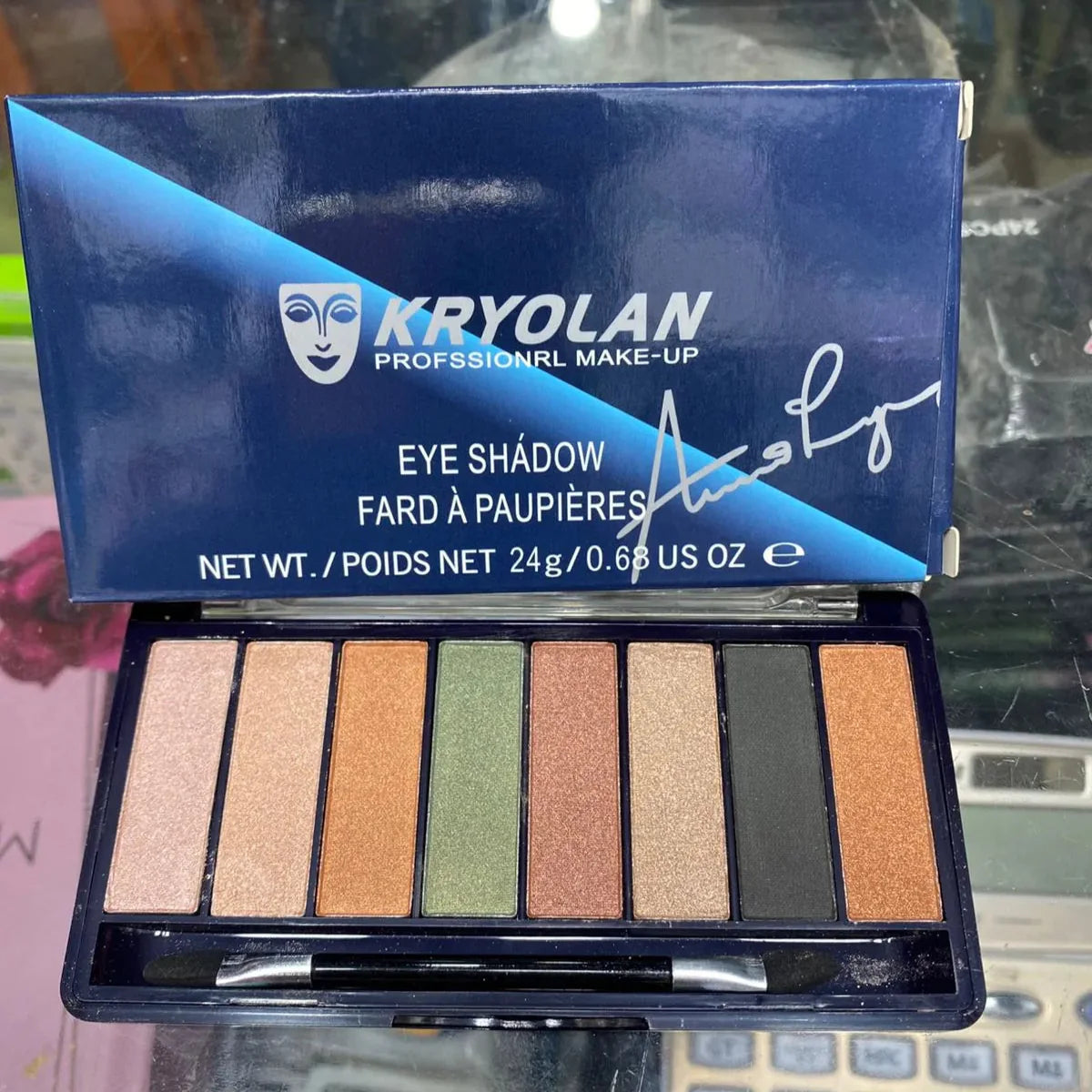 Kryolan 8 Colors Eyeshadow Palette