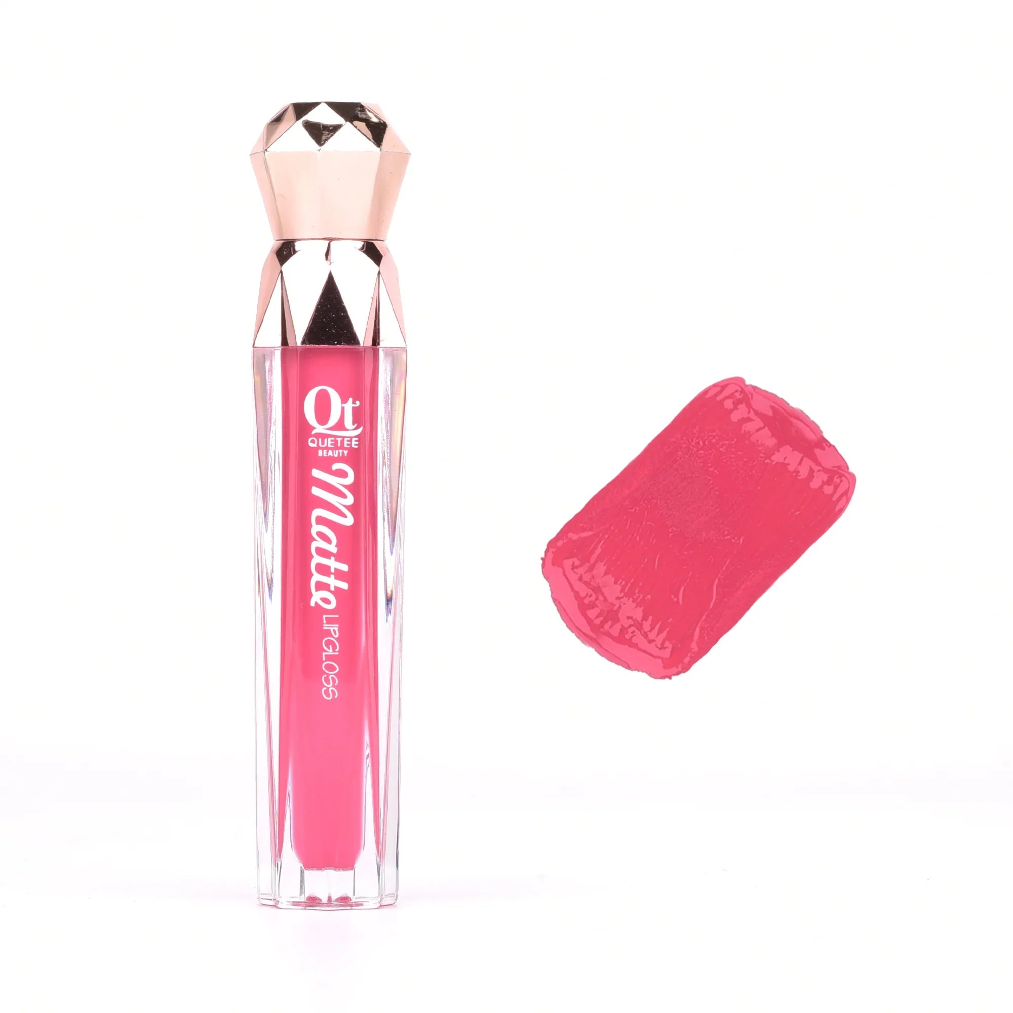 Quetee Beauty Lip Gloss - Italian Rose