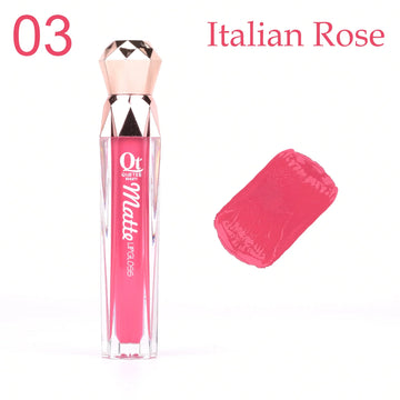 Quetee Beauty Lip Gloss - Italian Rose