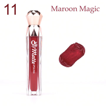 Quetee Beauty Lip Gloss - Maroon Magic