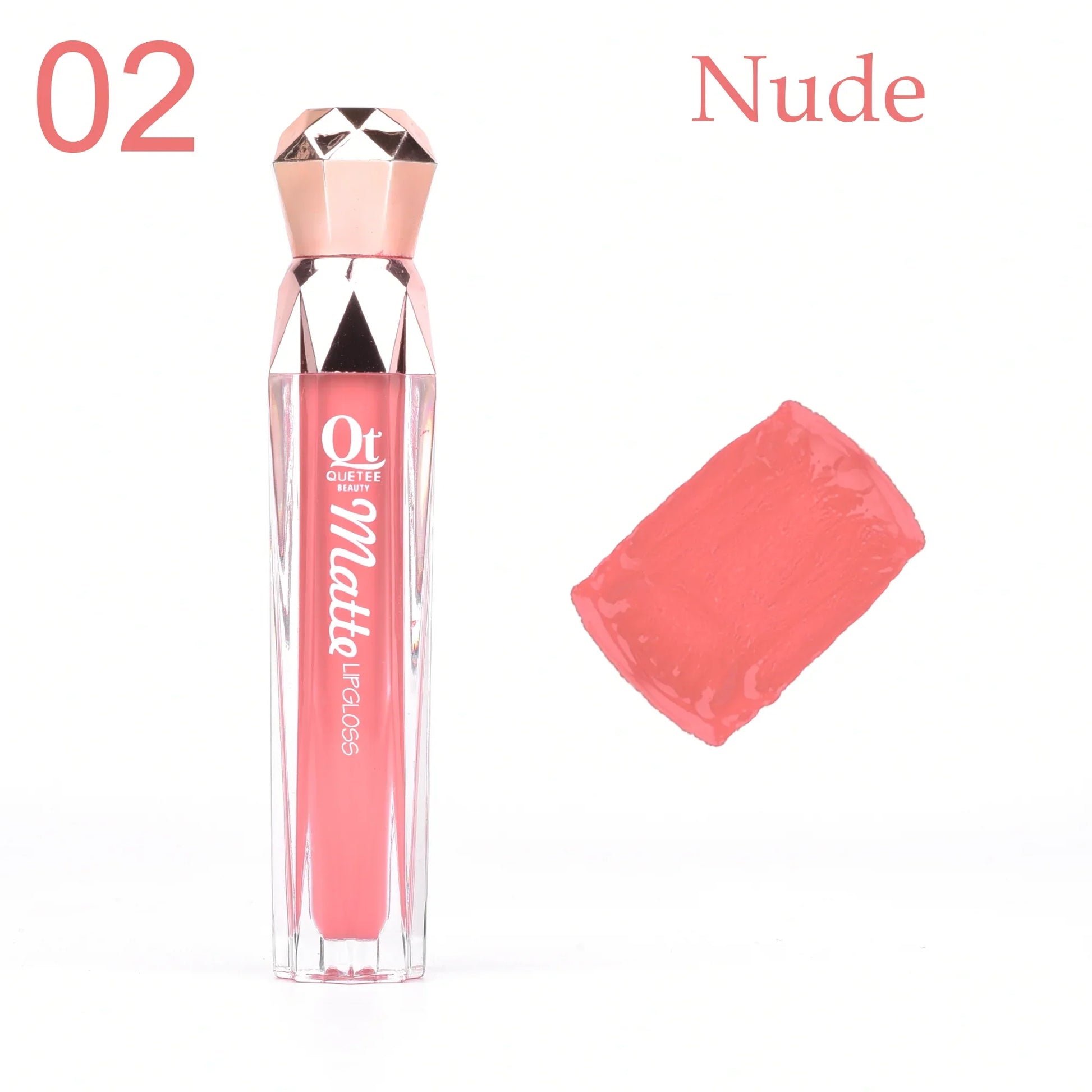 Quetee Beauty Lip Gloss - Nude