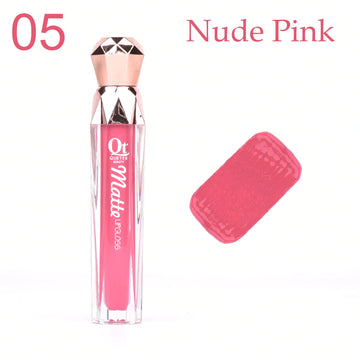 Quetee Beauty Lip Gloss - Nude Pink