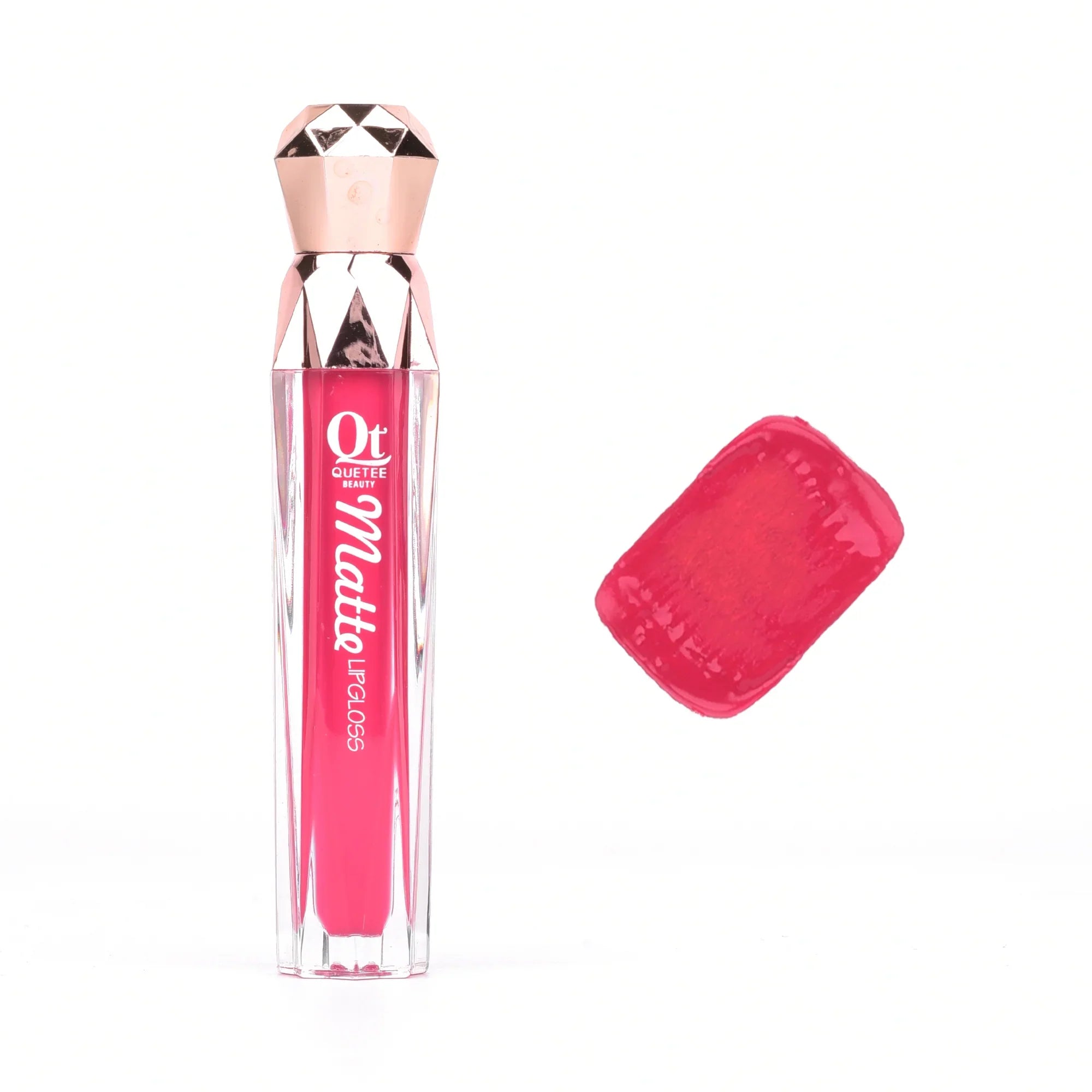 Quetee Beauty Lip Gloss - Pink Glam