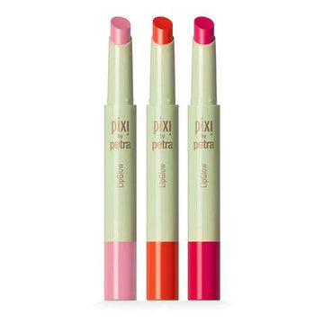 Original 100% Pixi Lip Glow Tinted Lip Balm Pack of 3