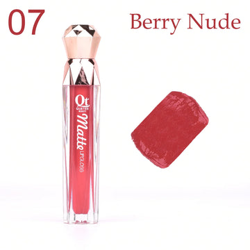 Quetee Beauty Lip Gloss - Berry Nude