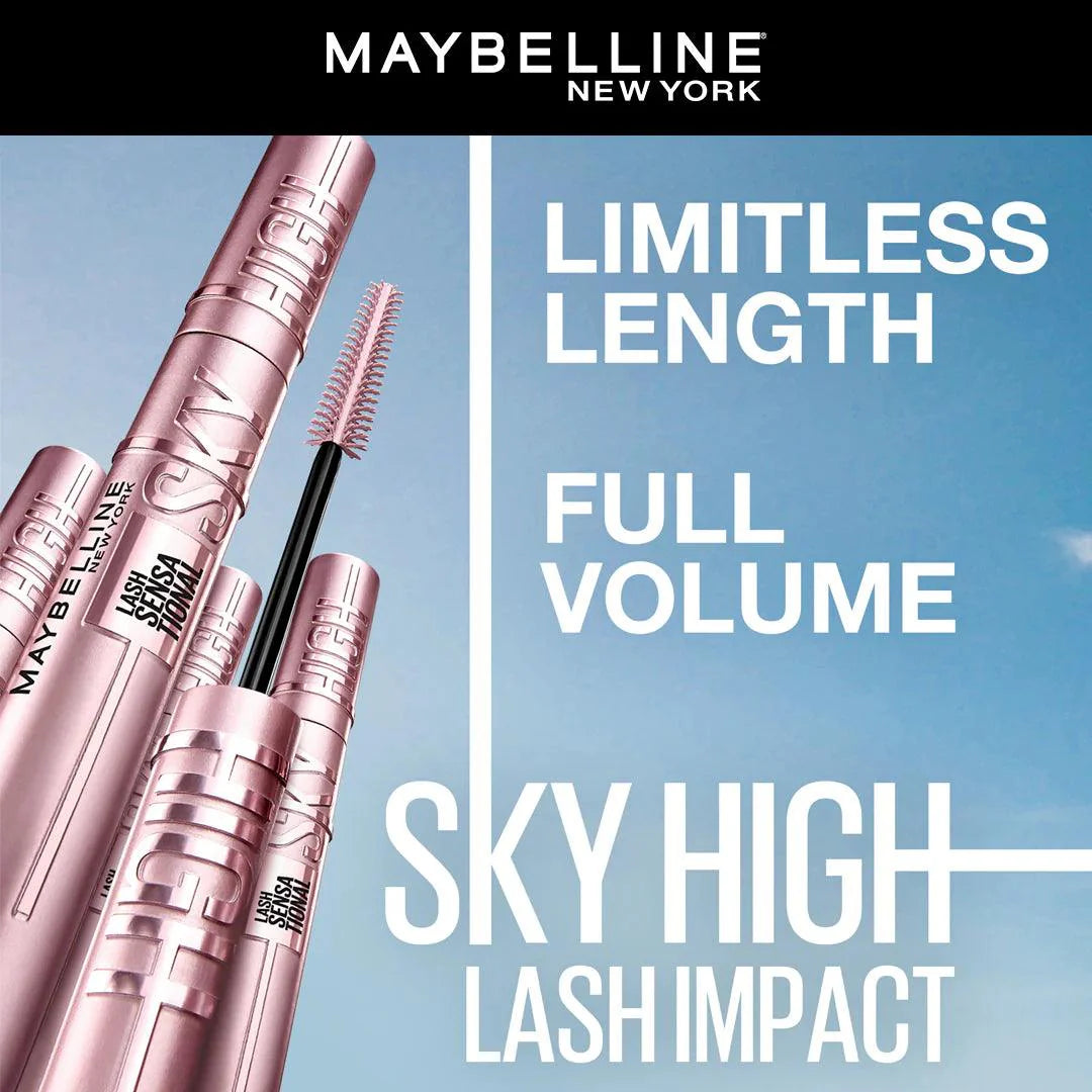 Maybelline - Lash Sensational Sky High Waterproof Mascara - Very Black