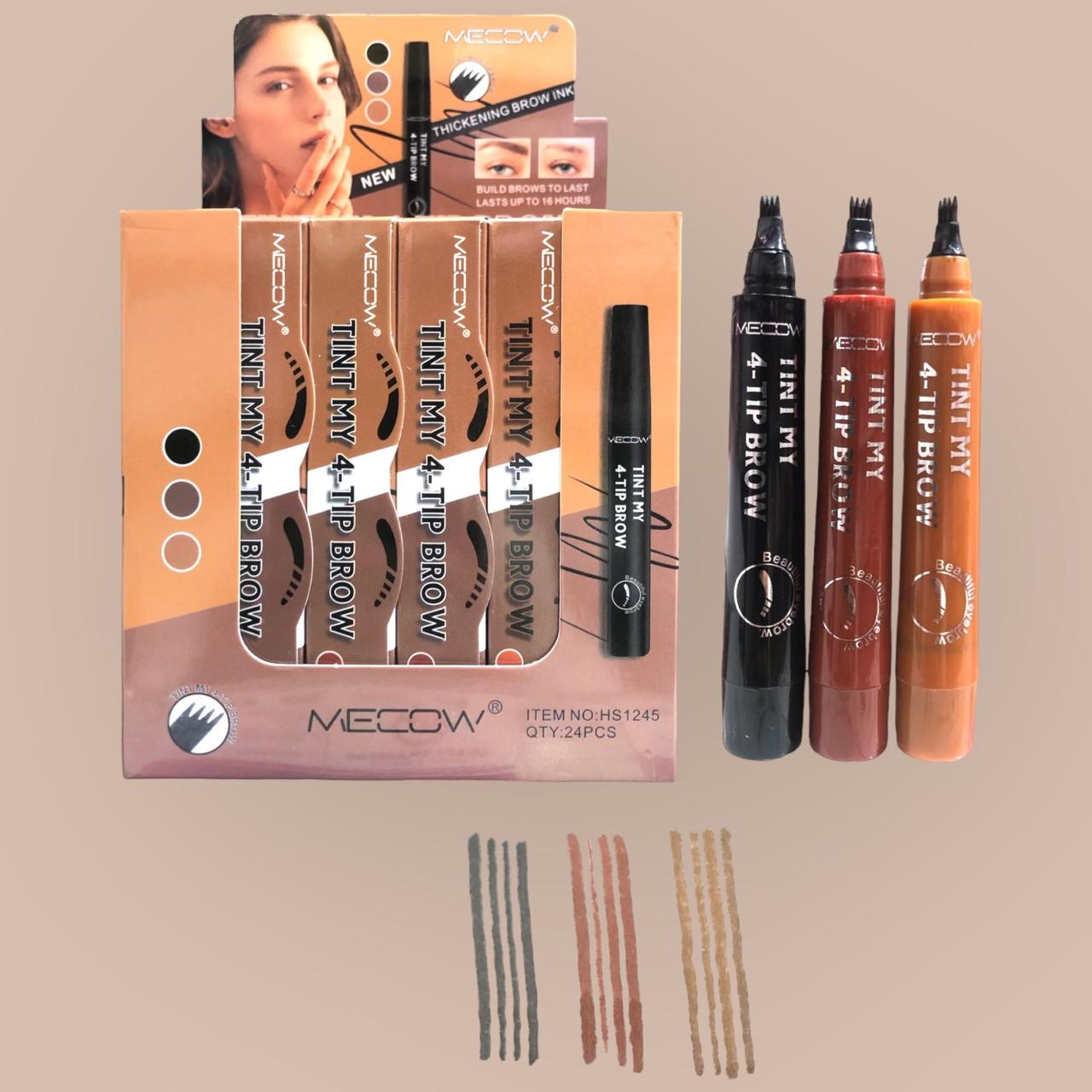 Mecow Liquid Eyebrow Pencil 3 Pcs Set