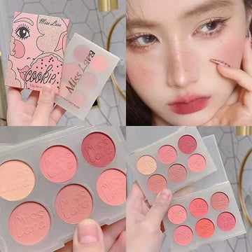 Miss Lara 6 Color Blush Palette