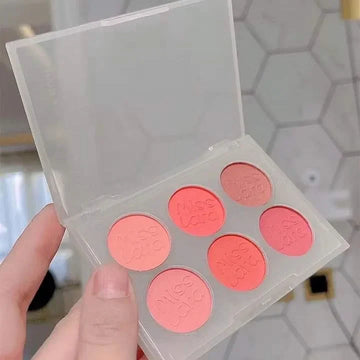 Miss Lara 6 Color Blush Palette